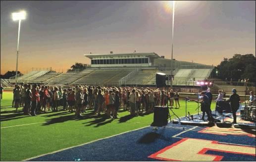 Wimberley FCA participates in Fields of Faith
