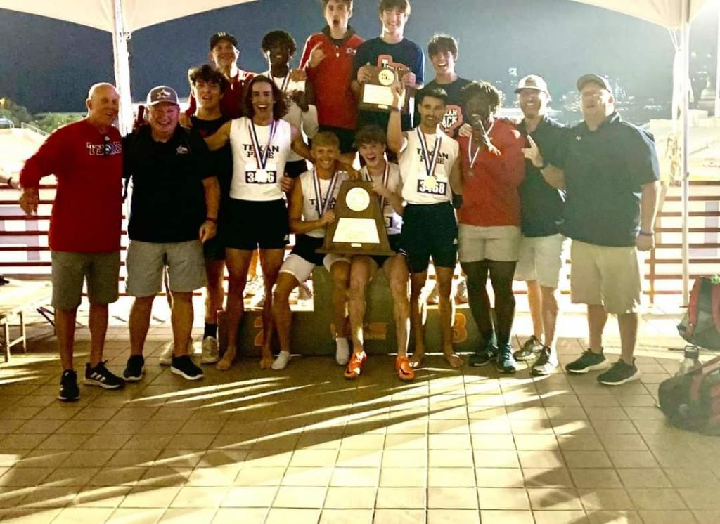 The Wimberley boys&#039; track team won the team State Championship.